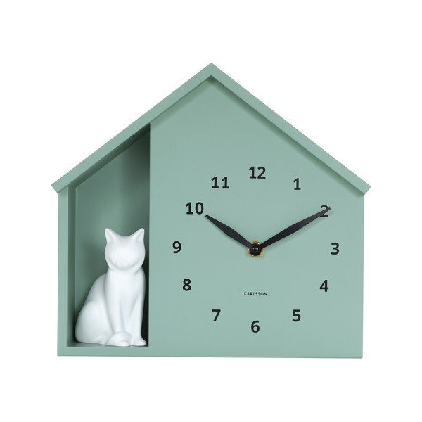 Sieninis laikrodis Sitting Cat – Karlsson