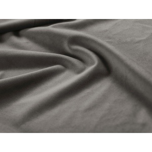 Pilkos spalvos kampinė sofa iš velveto („U“ formos) Molino – Micadoni -image-3