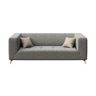 Pilka sofa MESONICA Toro, 217 cm