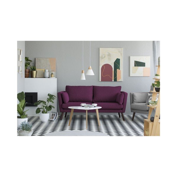 Violetinė 3 vietų sofa Mazzini Sofos Elena-image-3
