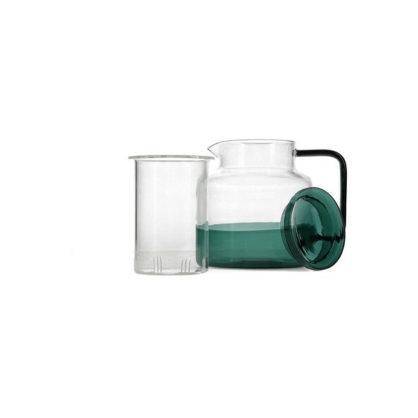 Žalios spalvos iš stiklo arbatinukas 950 ml Liv – ONA-image-3