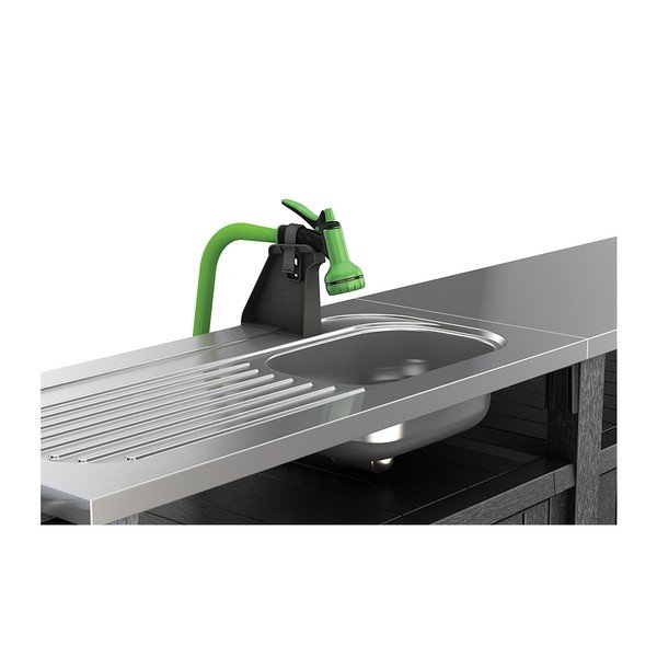 Sodo virtuvė iš uosio 237x52 cm Unity Chef – Keter-image-1