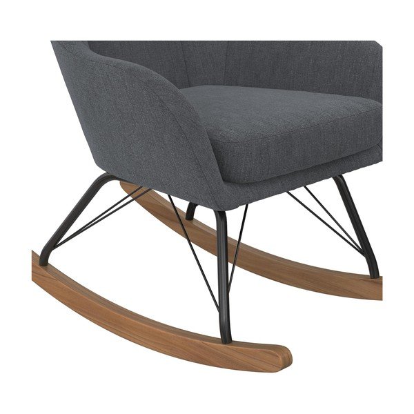 Pilka supamoji kėdė Harper - Novogratz-image-4