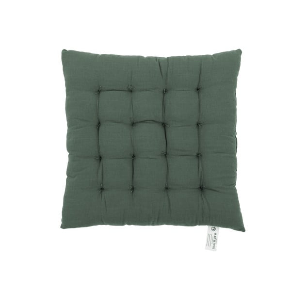 Žalia sėdynės pagalvėlė Tiseco Home Studio, 40 x 40 cm