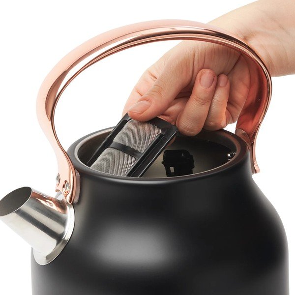 Juodos spalvos virdulys 1,7 l Heritage – Haden-image-4