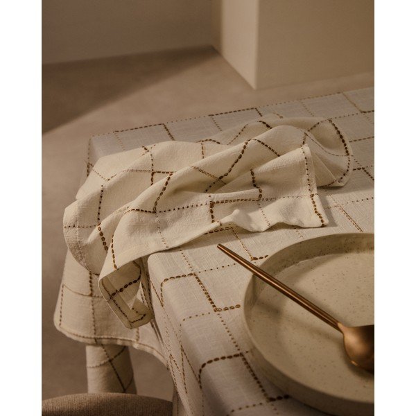 Iš medvilnės staltiesė 170x250 cm Ersen – Kave Home-image-2