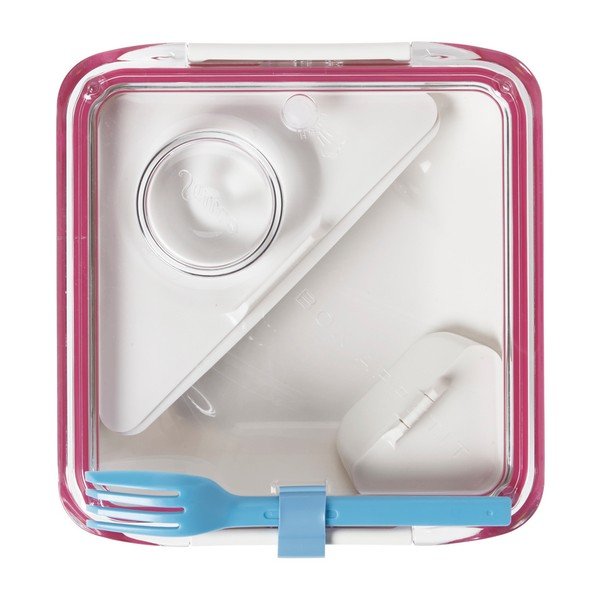 Rožinė užkandžių dėžutė "Black + Blum Apetit", 880 ml-image-1