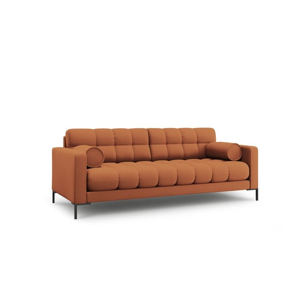 Sofa raudonos plytų spalvos 217 cm Bali – Cosmopolitan Design-image-3