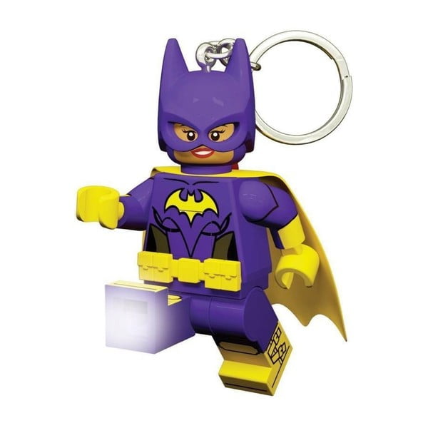 Šviečiantis raktų pakabukas LEGO® Batman Batgirl