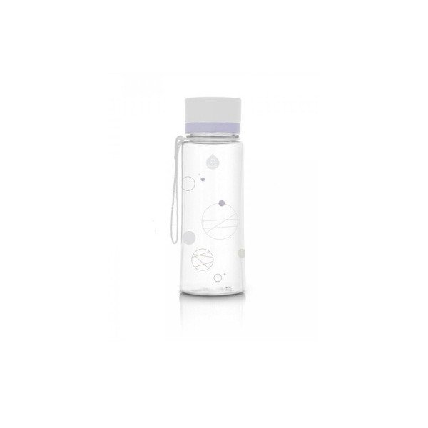 Plastikinis vandens butelis Equa Lavender Moon, 0,6 l
