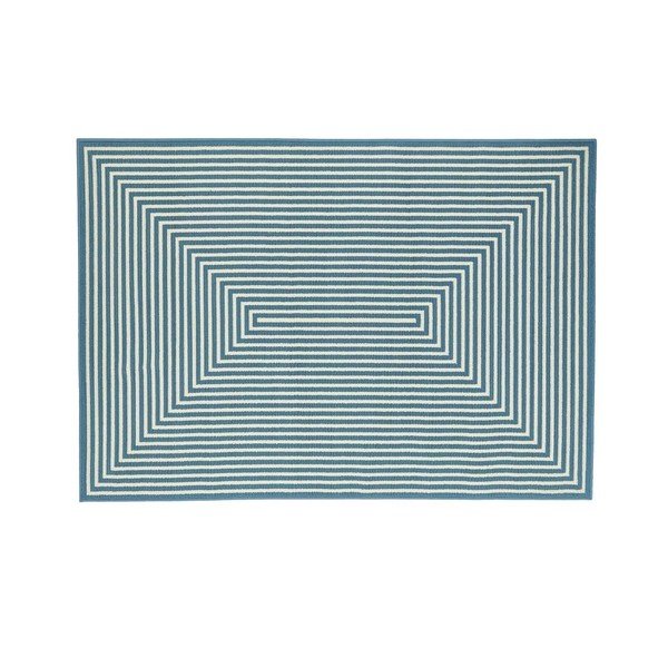 Mėlynas lauko kilimas Floorita Braid, 200 x 285 cm-image-1