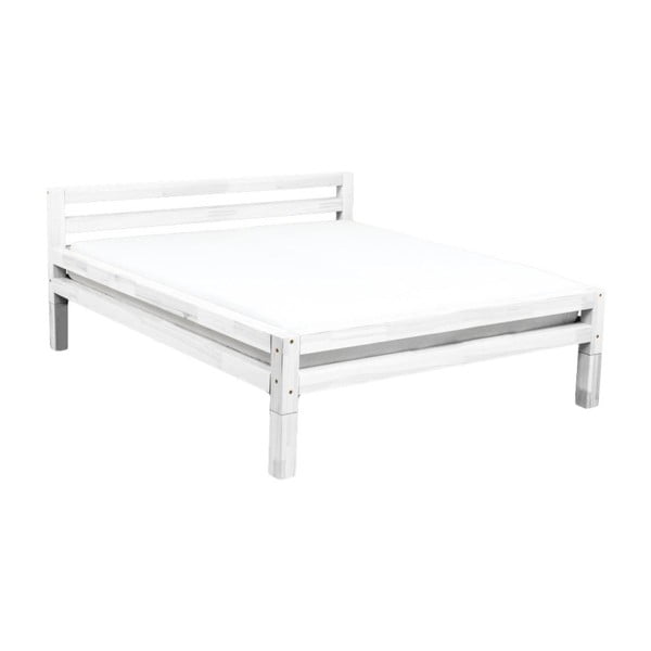Baltos eglės dvigulė lova "Benlemi Double", 180 x 200 cm-image-3