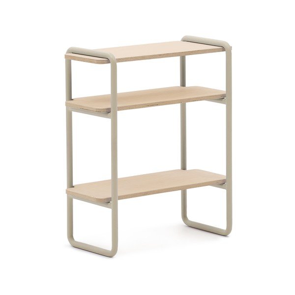 Smėlio spalvos/natūralios spalvos pakabinama vaikiška knygų spinta iš uosio 60x70x28 cm Tinn – Kave Home