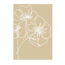 Plakatas 29x41 cm White Poppy – Veronika Boulová