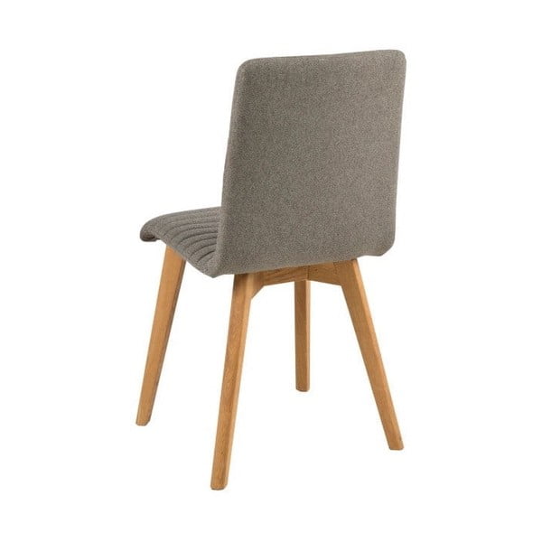 2 šviesiai pilkų valgomojo kėdžių rinkinys Actona Arosa -image-2