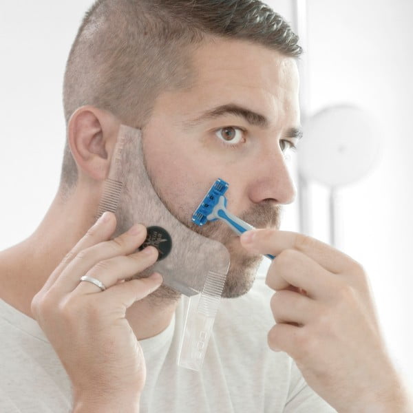 InnovaGoods Hipster Barber barzdos kirpimo šablonas