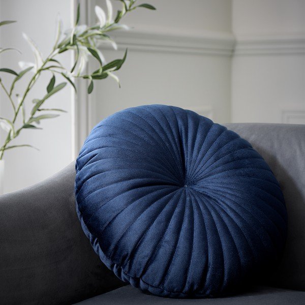 Iš velveto dekoratyvinė pagalvėlė ø 40 cm Round Soft Touch – Catherine Lansfield-image-1