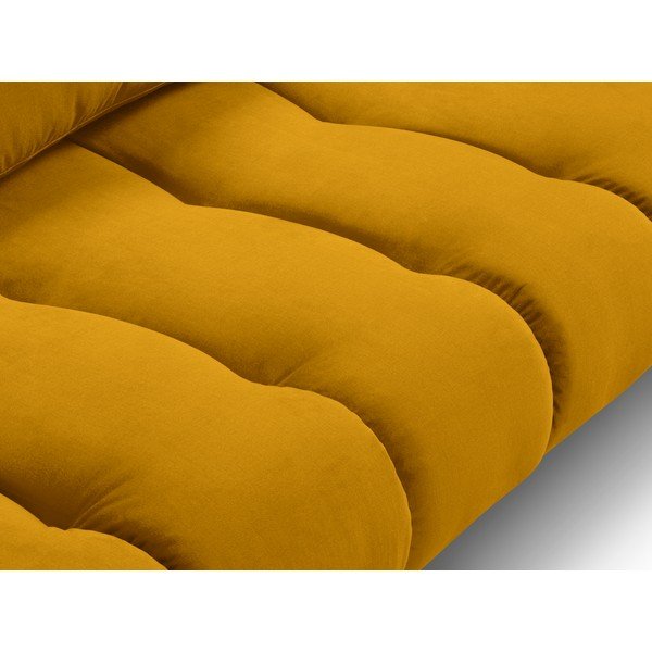 Geltona aksominė sofa Interieurs 86 Octave-image-1