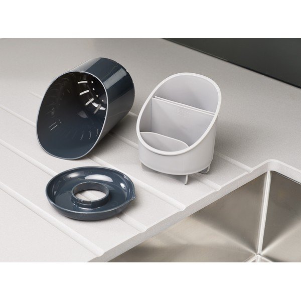 Pilkas stalo įrankių ir virtuvės įrankių laikiklis Joseph Joseph Dock-image-4