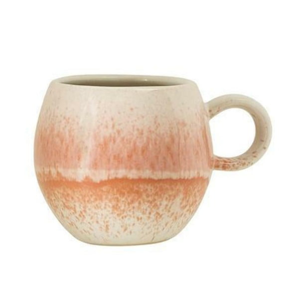 Oranžinis keramikinis puodelis Bloomingville Paula, 280 ml