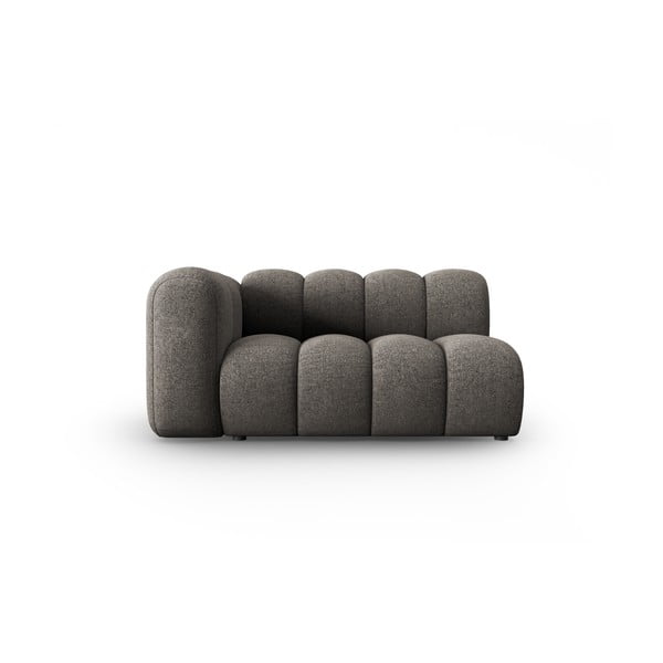 Modulinė sofa tamsiai pilkos spalvos (su kairiuoju kampu) Lupine – Micadoni Home