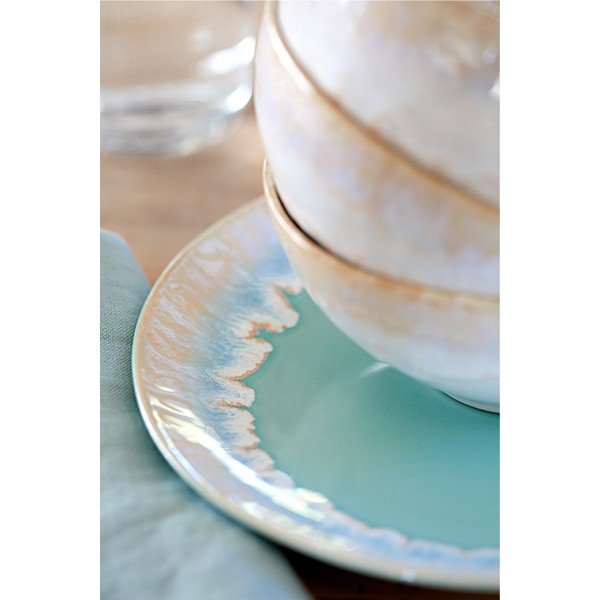 Turkio spalvos desertinė iš akmens masės lėkštė ø 22 cm Taormina – Casafina-image-1