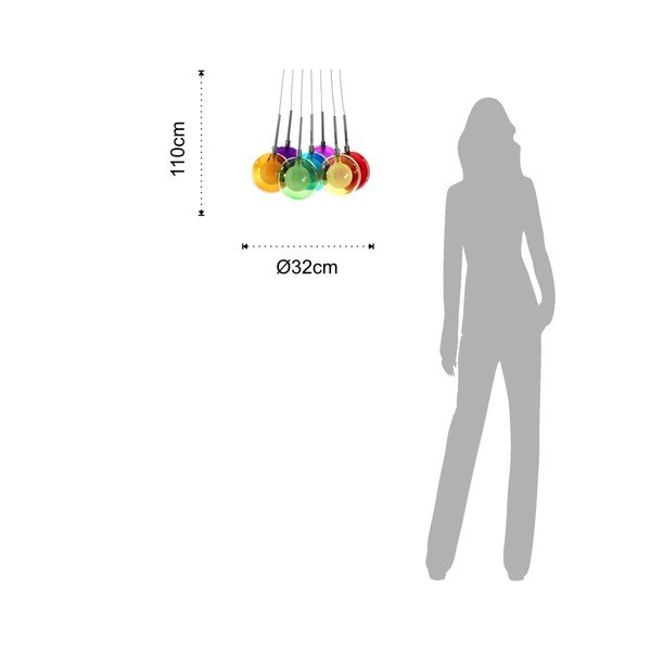 Lubinis pakabinamas šviestuvas Tomasucci Spheres-image-2