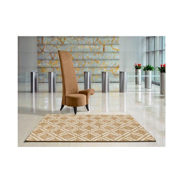 Rudos ir smėlio spalvos kilimas "Universal Bukit Beige", 80 x 150 cm-image-2