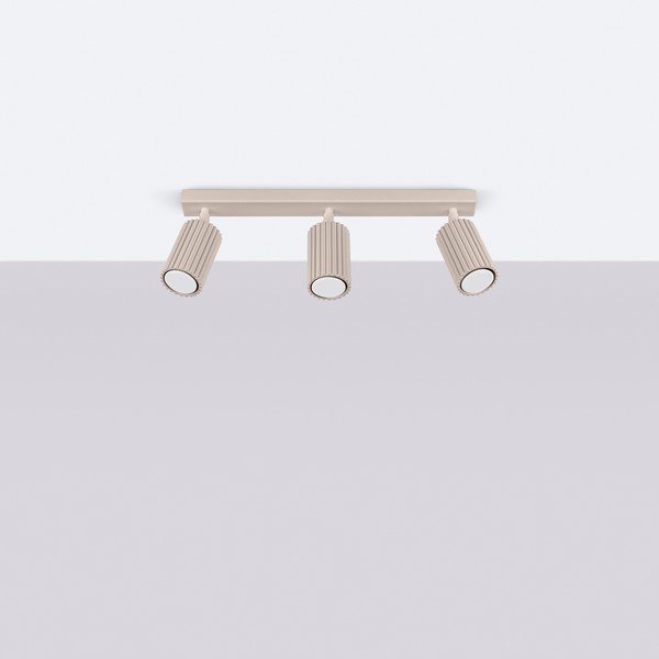 Taupe spalvos iš metalo taškinis šviestuvas 6,5x45 cm Gleam – Sollux-image-2