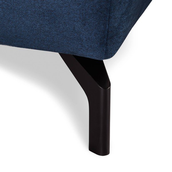 Tamsiai mėlyna kampinė sofa Bonami Selection Bella, kairysis kampas-image-4