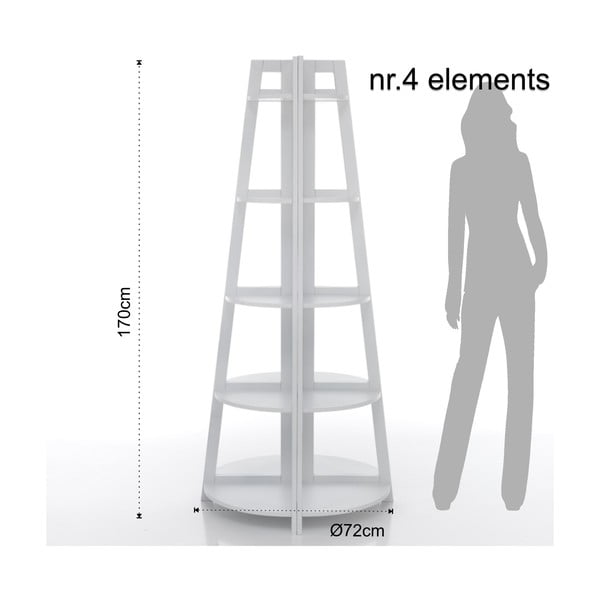 "Tomasucci Varm" kampinė knygų lentyna-image-4