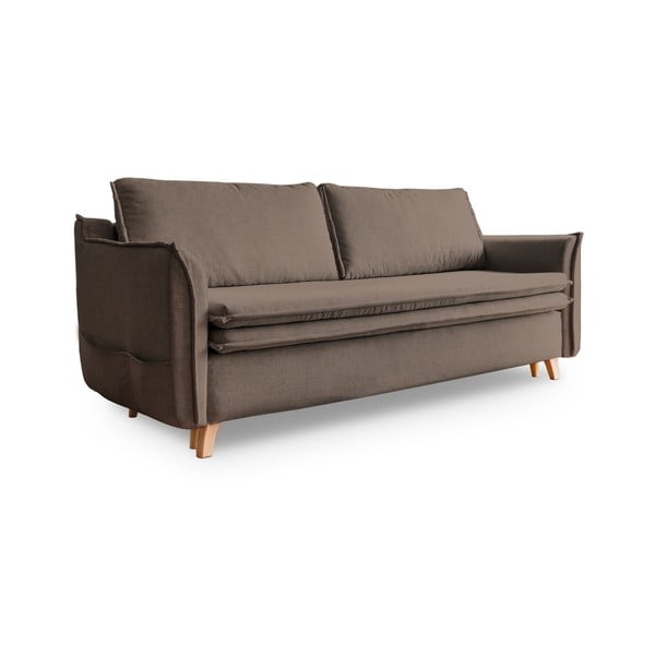 Sulankstoma sofa šviesiai rudos spalvos 225 cm Charming Charlie – Miuform