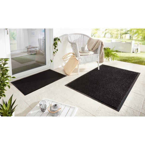 Juodas lauko kilimėlis Hanse Home Garden Brush, 60 x 90 cm-image-1