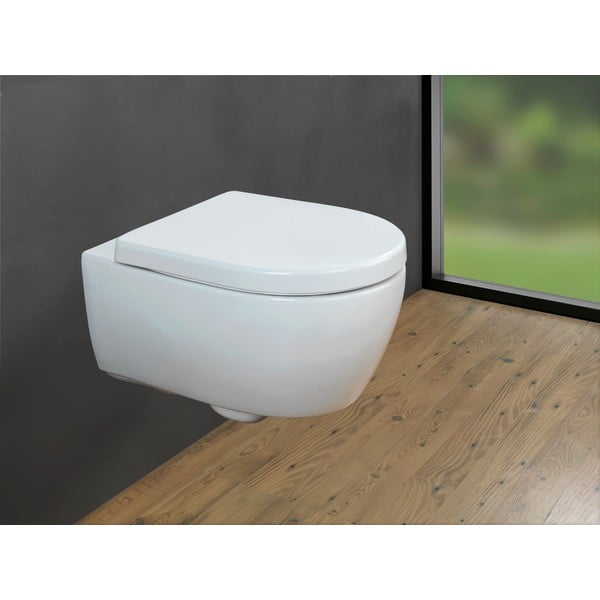 Tualeto sėdynė Easy-close funkcija 35,5 x 46 cm Exclusive No. 9 – Wenko-image-1
