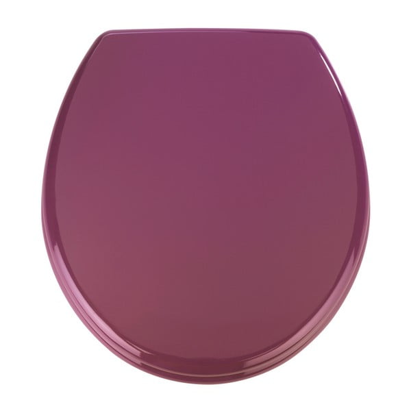 Violetinės spalvos klozeto sėdynė "Wenko Prima", 41 x 38 cm