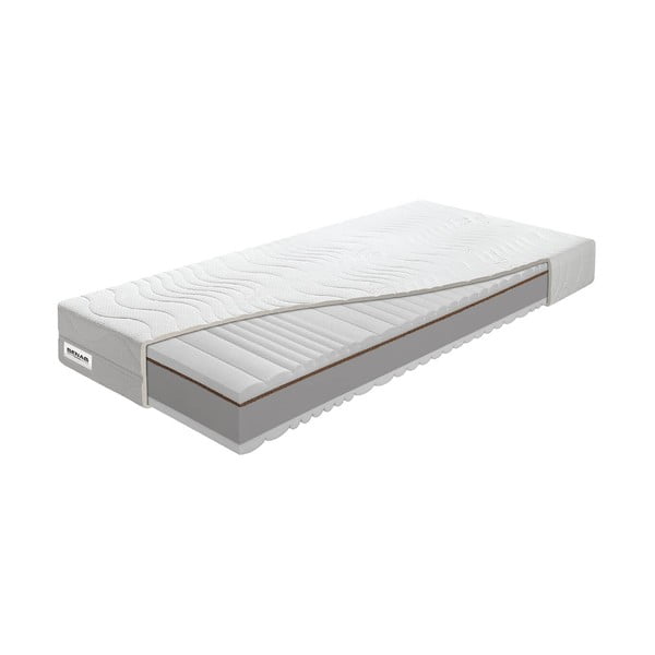 Vidutinio kietumo/labai kietų putų dvipusis čiužinys 180x200 cm BonVitality HR - BENAB-image-2