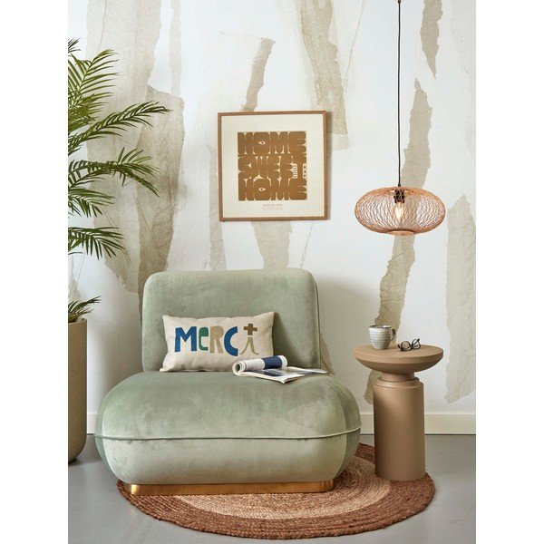 Kabantis šviestuvas bronzinės spalvos ø 40 cm su bambukiniu gaubtu Cango – Good&Mojo-image-3