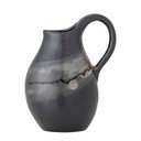 Tamsiai pilkos spalvos iš akmens masės vaza (aukštis 15 cm) Alvena – Bloomingville