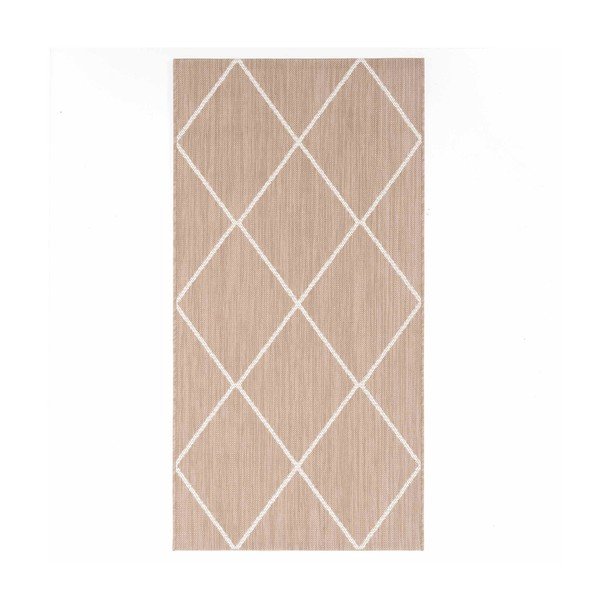 Kilimas smėlio spalvos 80x150 cm Damira – douceur d'intérieur