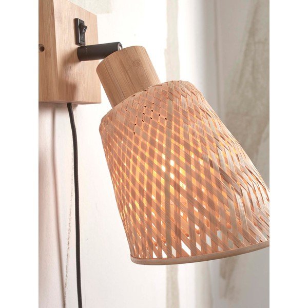 Sieninė lempa natūralios spalvos ø 15 cm Java – Good&Mojo-image-4