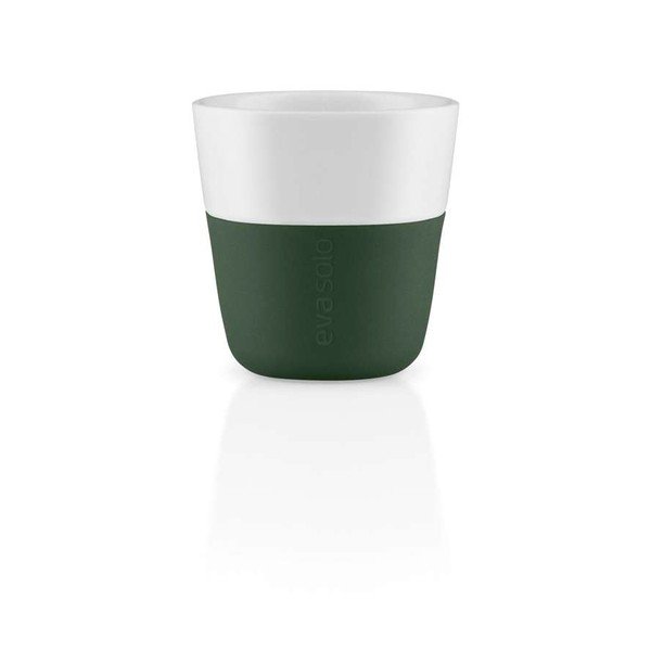 2 žalios ir baltos spalvos porcelianinių espreso puodelių rinkinys, 80 ml - Eva Solo-image-2
