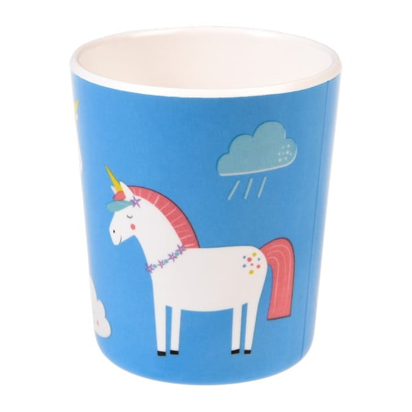 Mėlynas puodelis su vienaragiu "Rex London Magical Unicorn", 150 ml