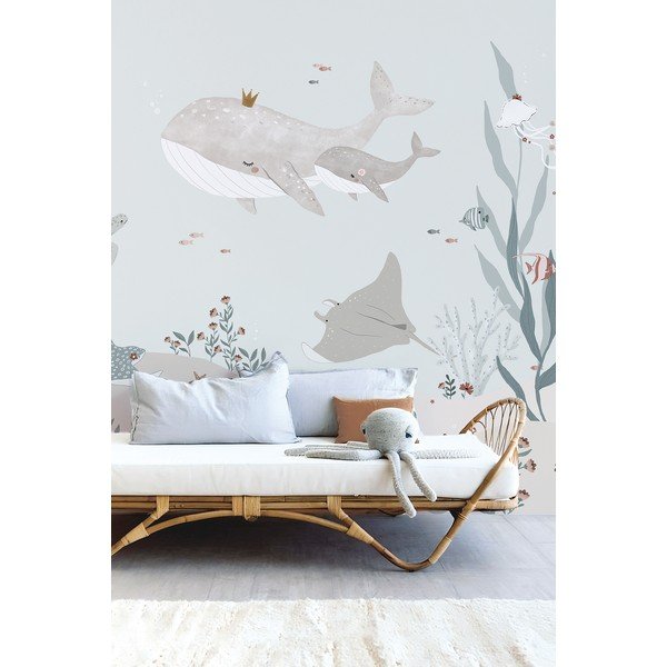 Vaikiški tapetai 400 cm x 248 cm Dreamy Seabed – Lilipinso-image-4