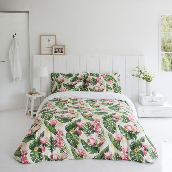 Medvilninė patalynė Marghett Protea, 220 x 220 cm-image-2