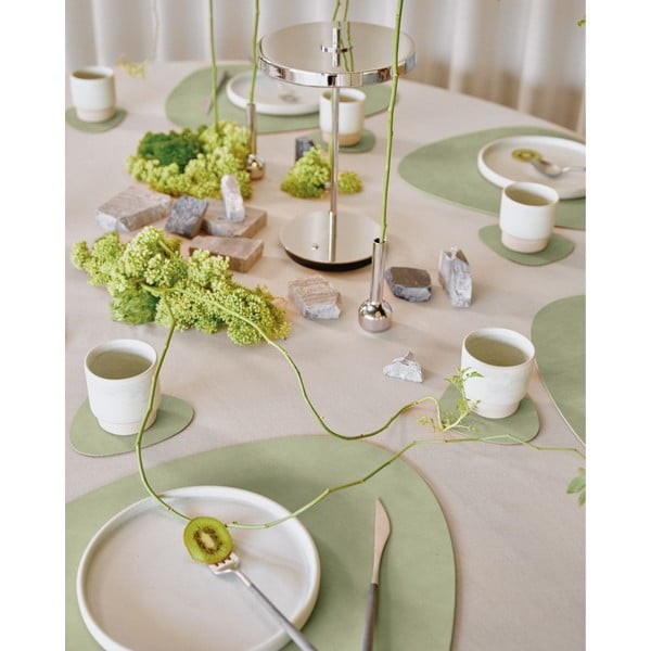 Iš eko odos padėkliukas 37x44 cm Curve L Nupo – LIND DNA-image-1