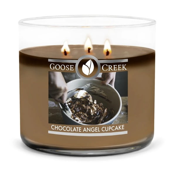 "Goose Creek Chocolate Angel Food Cake" kvapioji žvakė, 35 valandų degimo trukmė