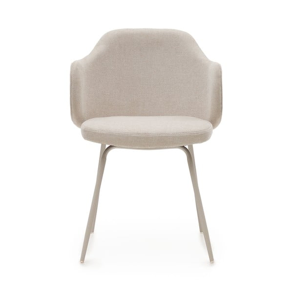 Valgomojo kėdės smėlio spalvos 2 vnt. Yunia – Kave Home-image-2