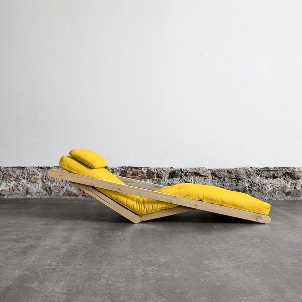 Keičiama poilsio kėdė "Karup Figo Raw/Amarillo-image-2