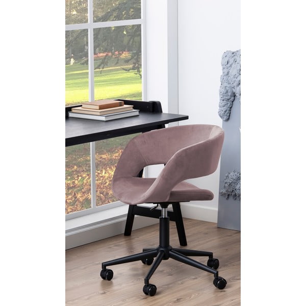 Darbo stalas su ąžuoliniu stalviršiu 126,6x51,6 cm Miso - Actona-image-2