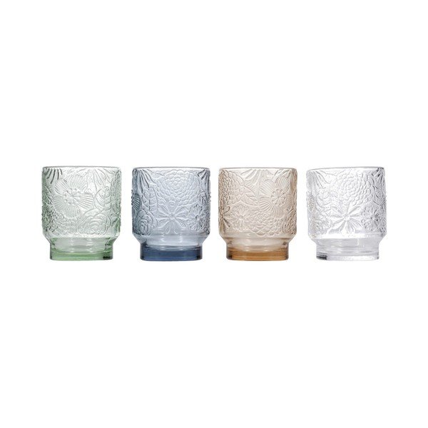 Stiklinės 4 vnt. 300 ml Flora – Salt&Pepper-image-3